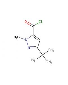 Astatech 3-(TERT-BUTYL)-1-METHYL-1H-PYRAZOLE-5-CARBONYL CHLORIDE; 0.25G; Purity 97%; MDL-MFCD00084916